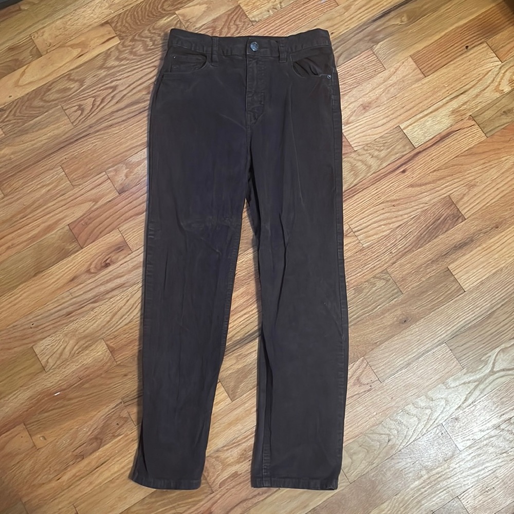 Dark Brown Urban Outfitters BDG Denim High Rise Girlfriend Jean Pants